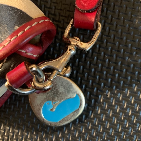 Dooney & Bourke DB zebra leather wristlet - Picture 2 of 6